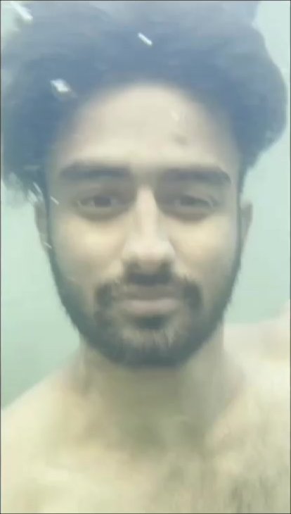 Underwater barefaced indian hottie - video 2