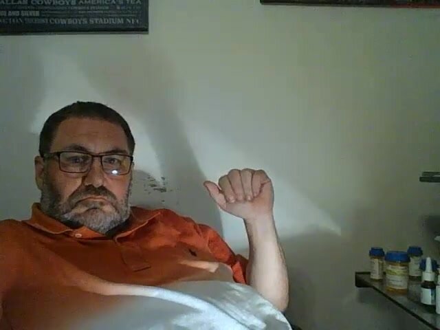 big daddy cum in cam