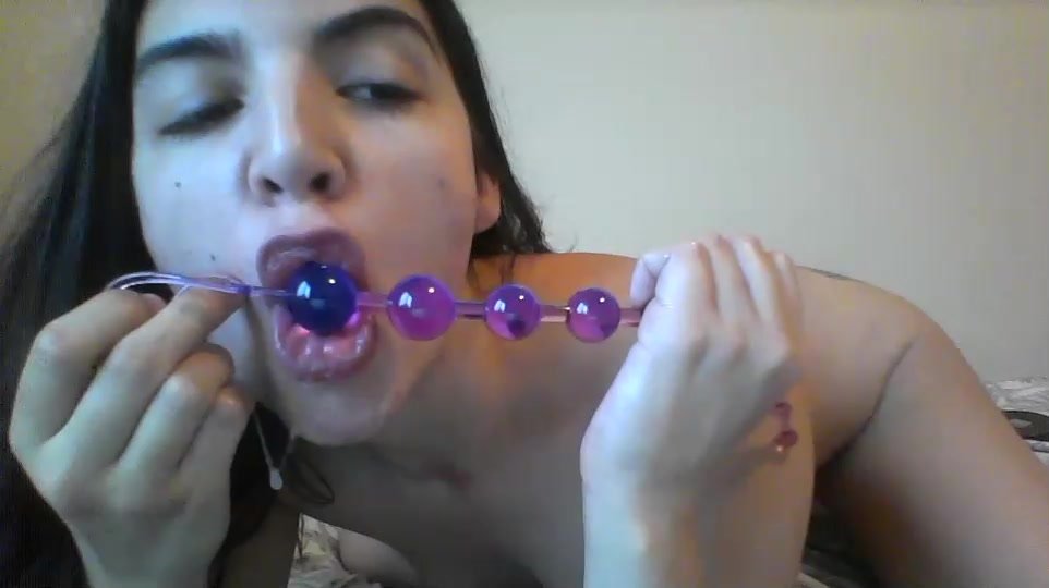 dirty ass to mouth with beads