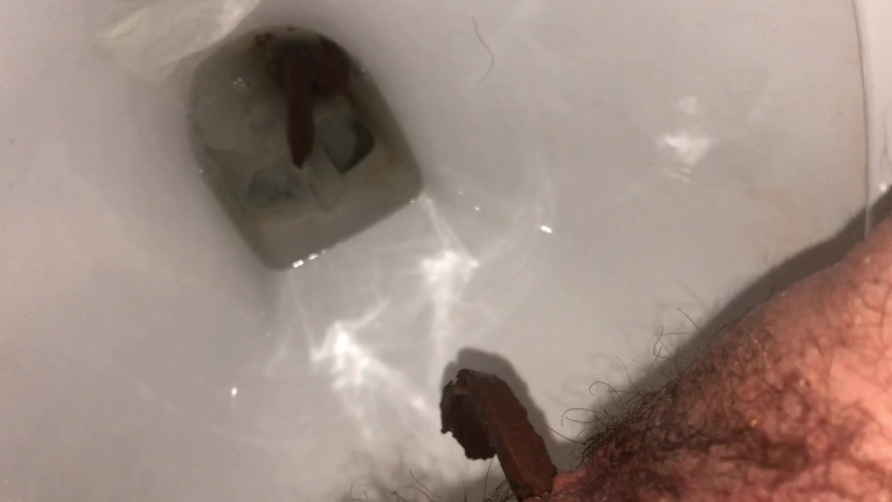 Twink soft shit in toilet