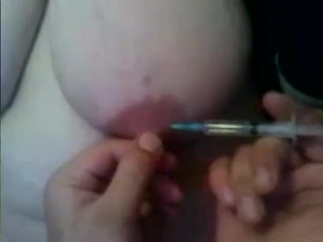 Injection in Tits - video 2