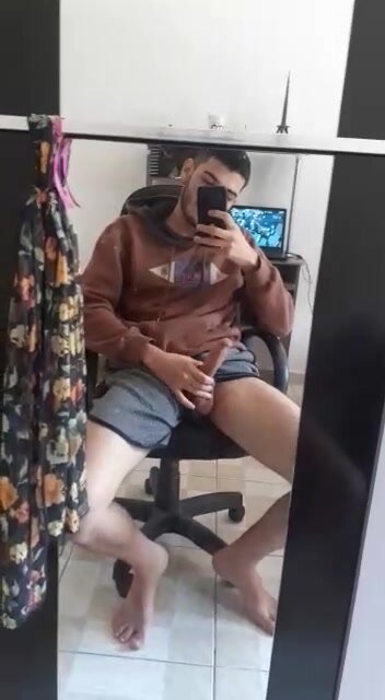 Showing off his dick - video 3