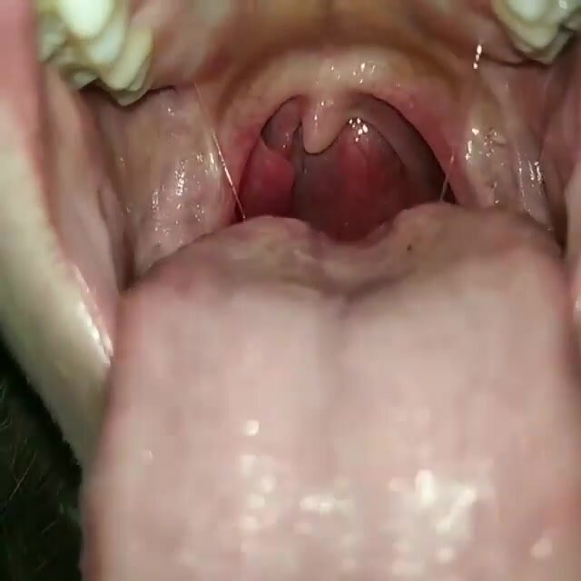 My girlfriend throat uvola fetish