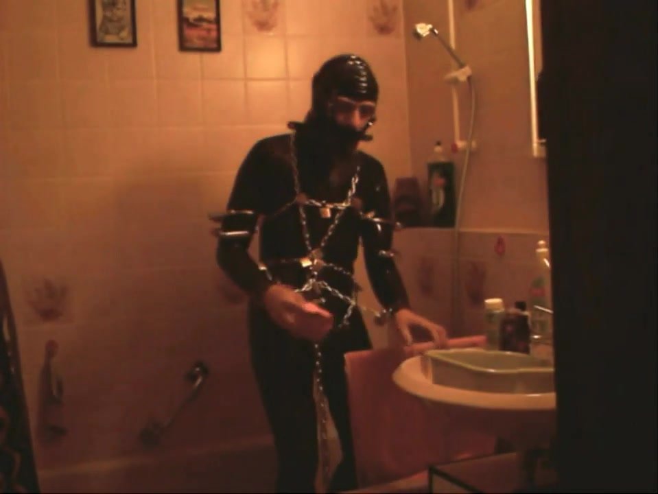 Cleaning In Rubber Chained