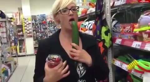 Masturbating With Cucumber And Putting It Back