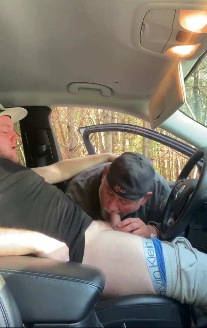 Car BJ Cum