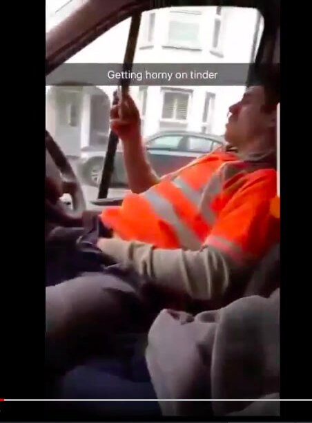 Horny Workman on Tinder