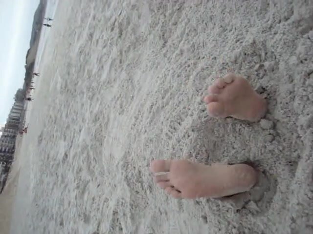 Buried Beach Feet