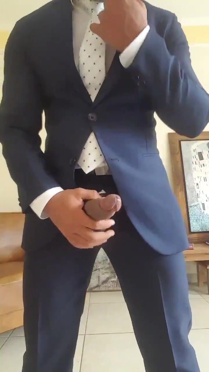 Suited latin dick