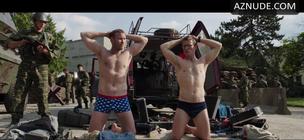 Two undercover soldiers stripped to underwear