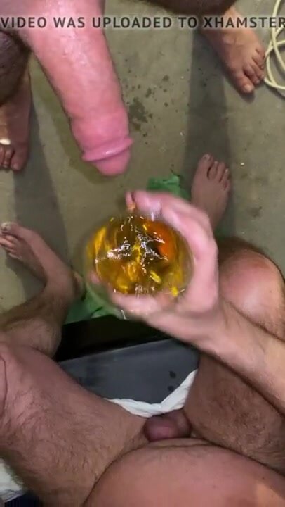 Sub drinks piss and gets fisted!