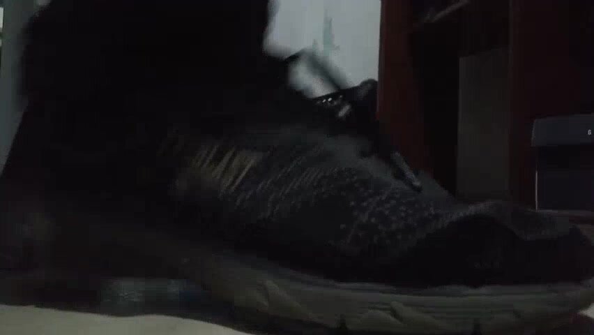 Black Sneaker up close