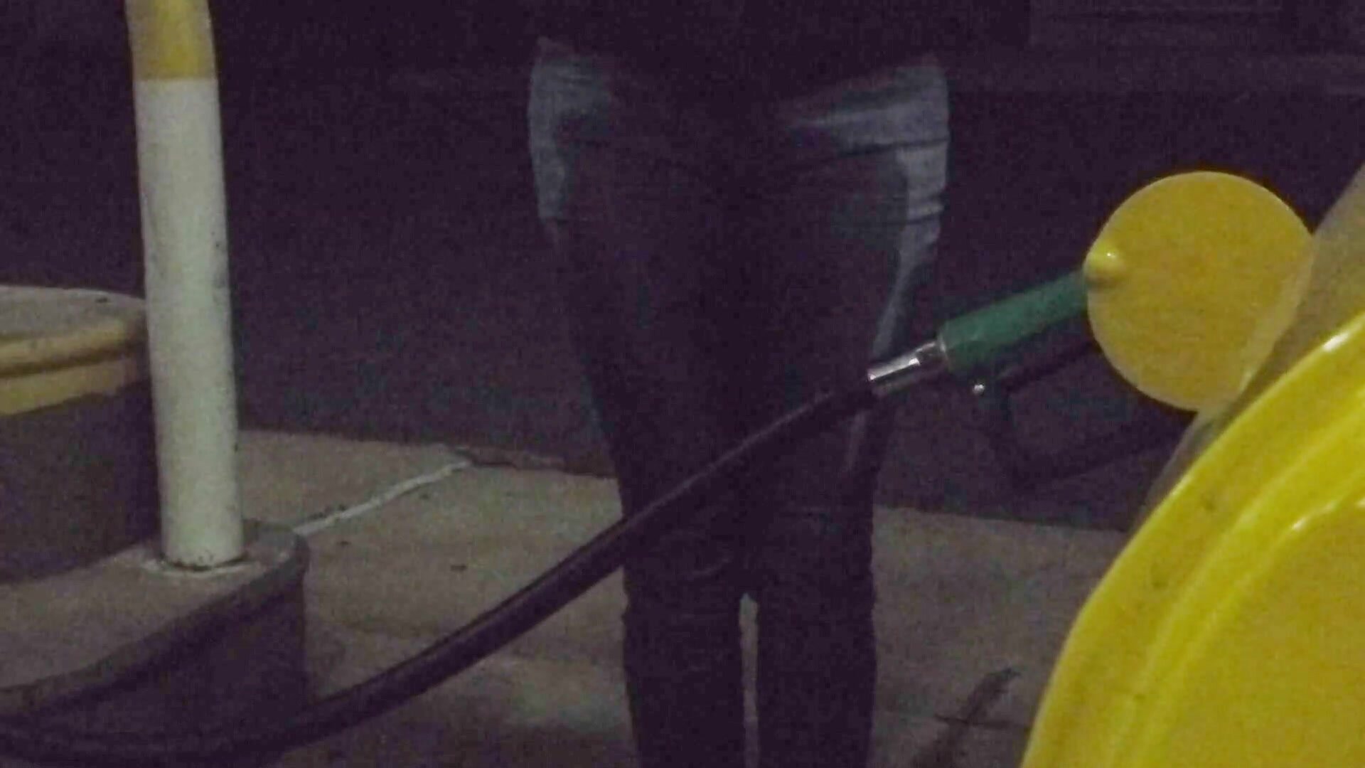 Gas Station Jeans Soaking