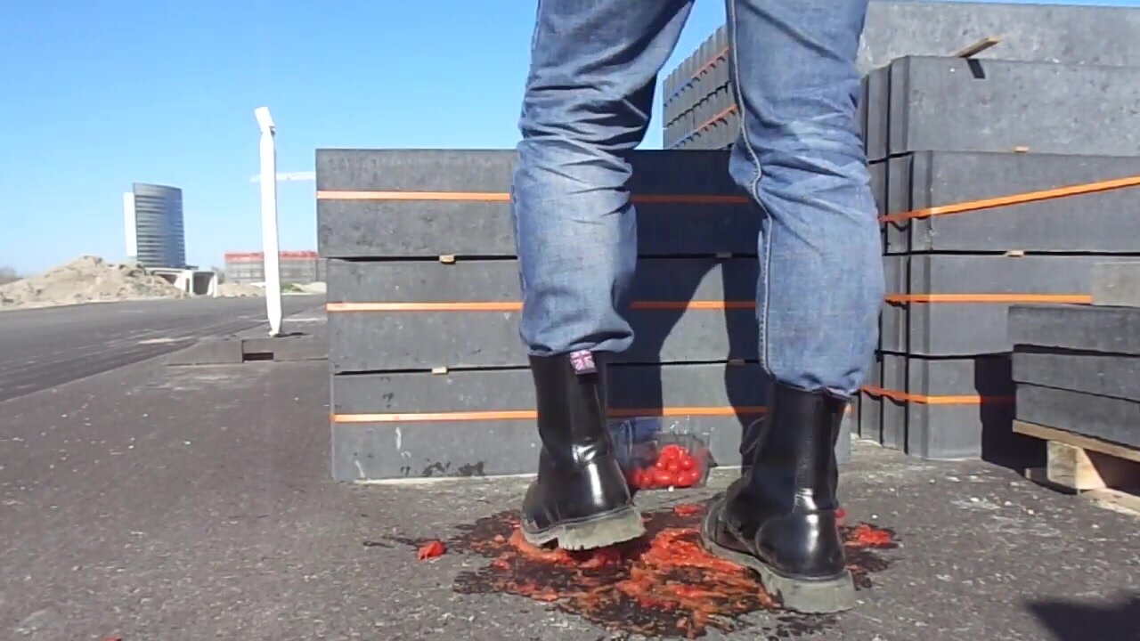 STOMPING TOMATOES WITH BORROWED BOOTS