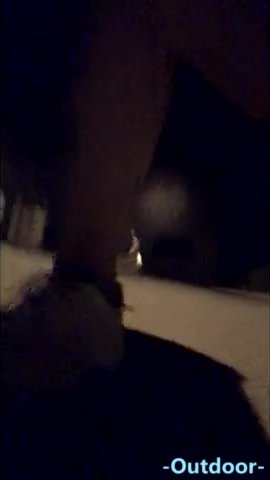 Naked wank behind a superstore
