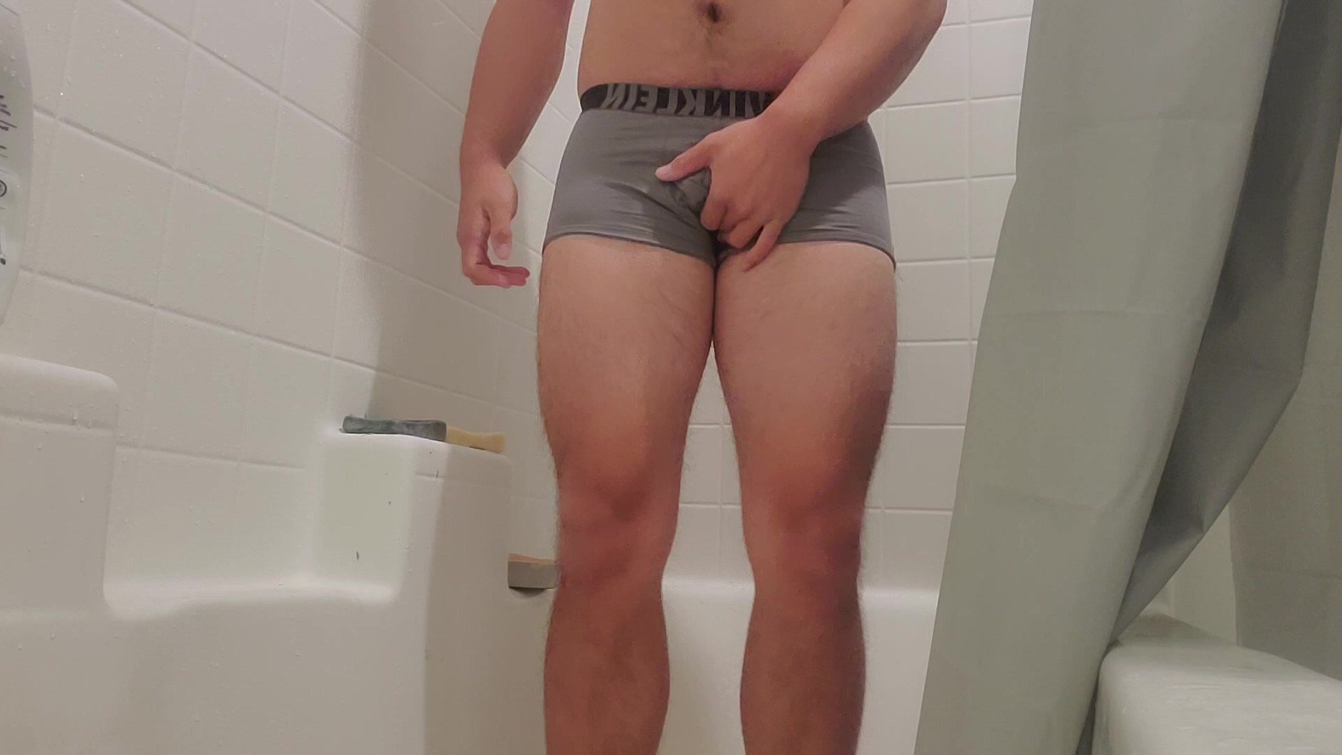 Wetting: Desperate FTM teen pees his Calvin… ThisVid.com