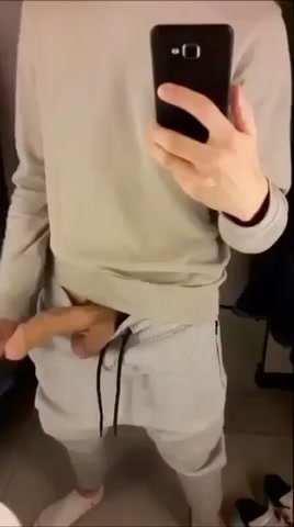 Changing room jerk off
