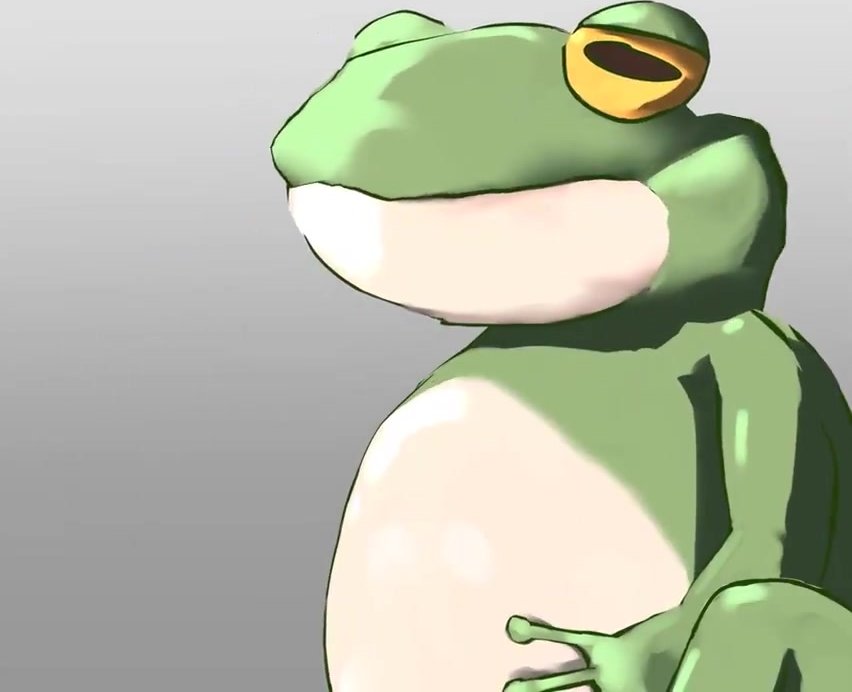 ₍ᐢ. ̫.ᐢ₎小岩井しずく re_stew - Frog ( Vore 丸呑み )