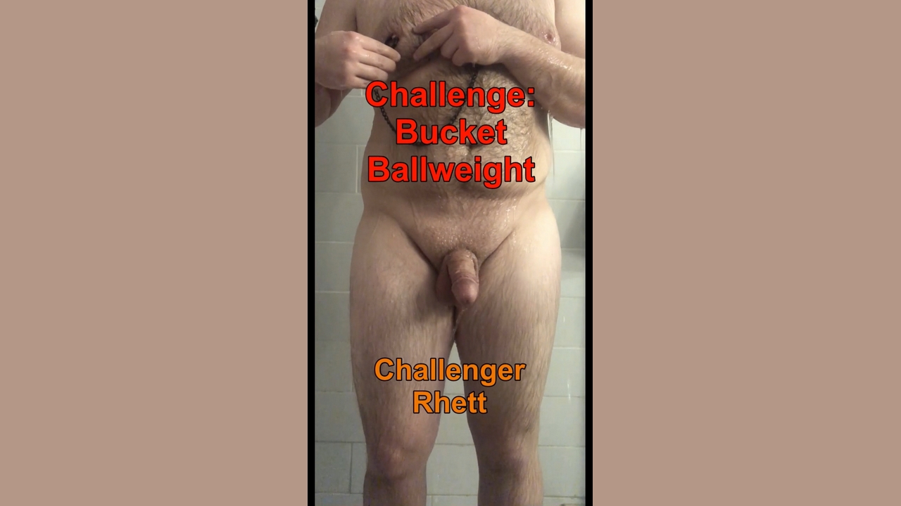 Bucket challenge the other way: challenger Rhett