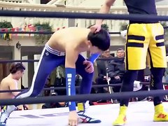 Wrestling 03 - Handsome Twink Jobber Dominated & Defeated
