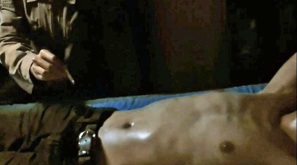 Tied Up Bellybutton Torture