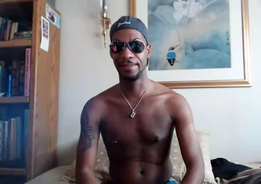 Solo black guy masturbates his monster cock - gay black men porn at ThisVid  tube