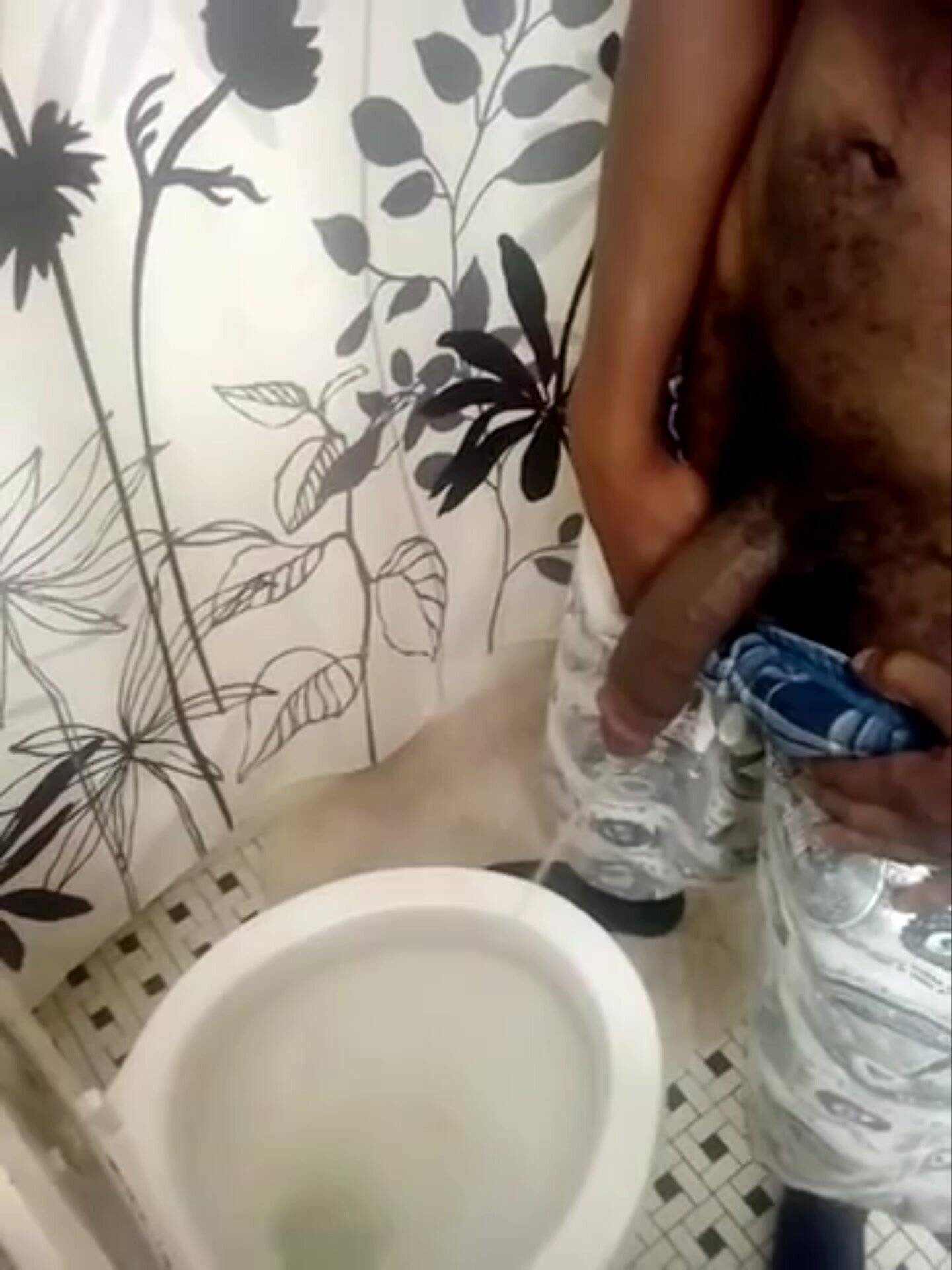 super hot black cock pisses for us