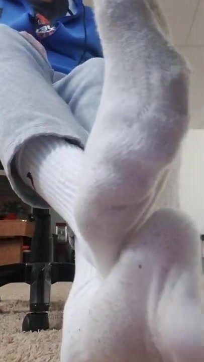 Sweaty Nike Socks and Feet
