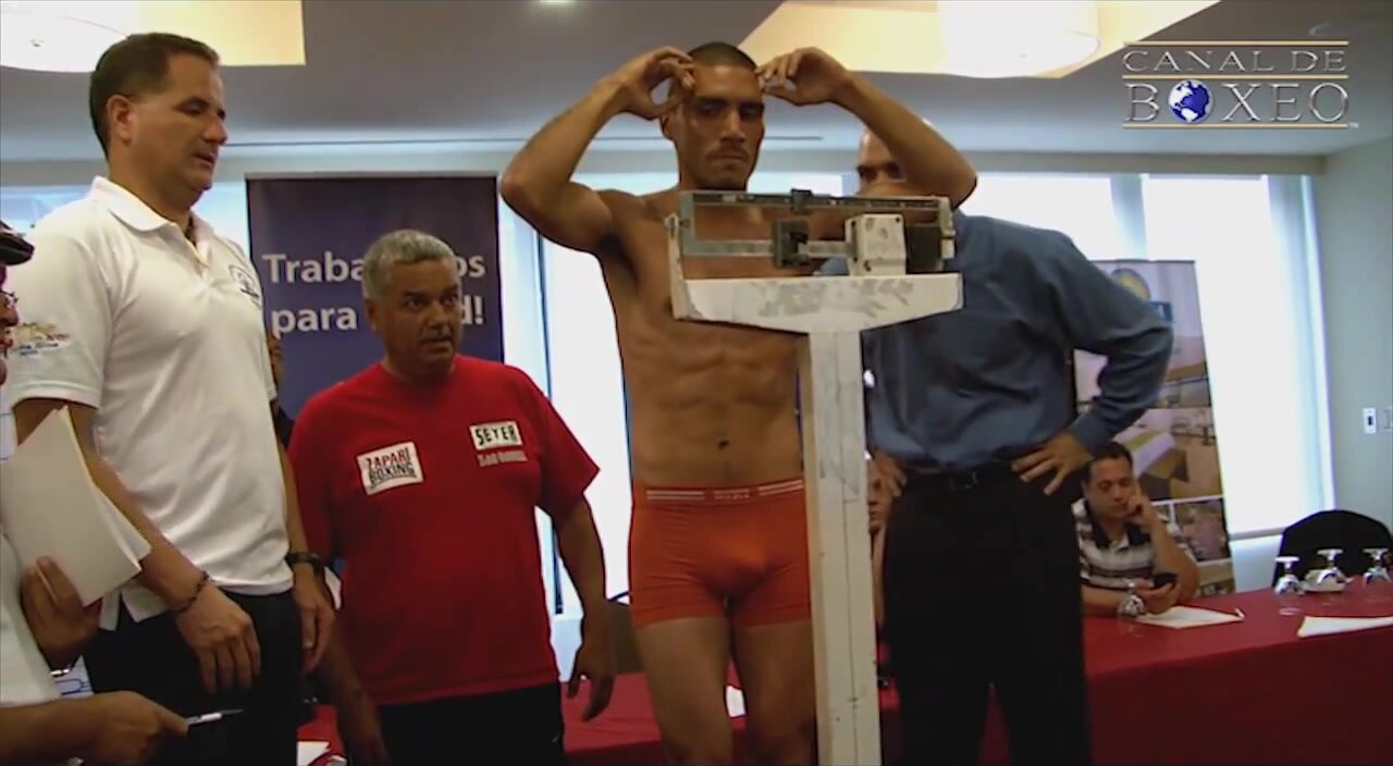 Weigh in 7 boxing