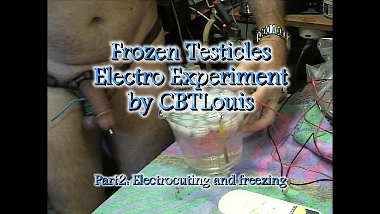Frozen Testicles Electro Experiment Part2