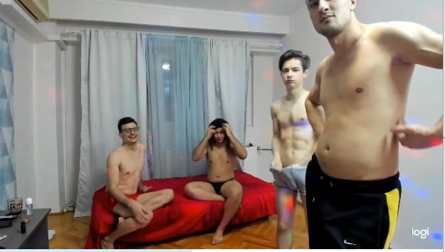 NEW PARTY BOYS WITH SUCKING ACTION 6