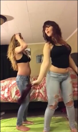 dancing then wetting  jeans