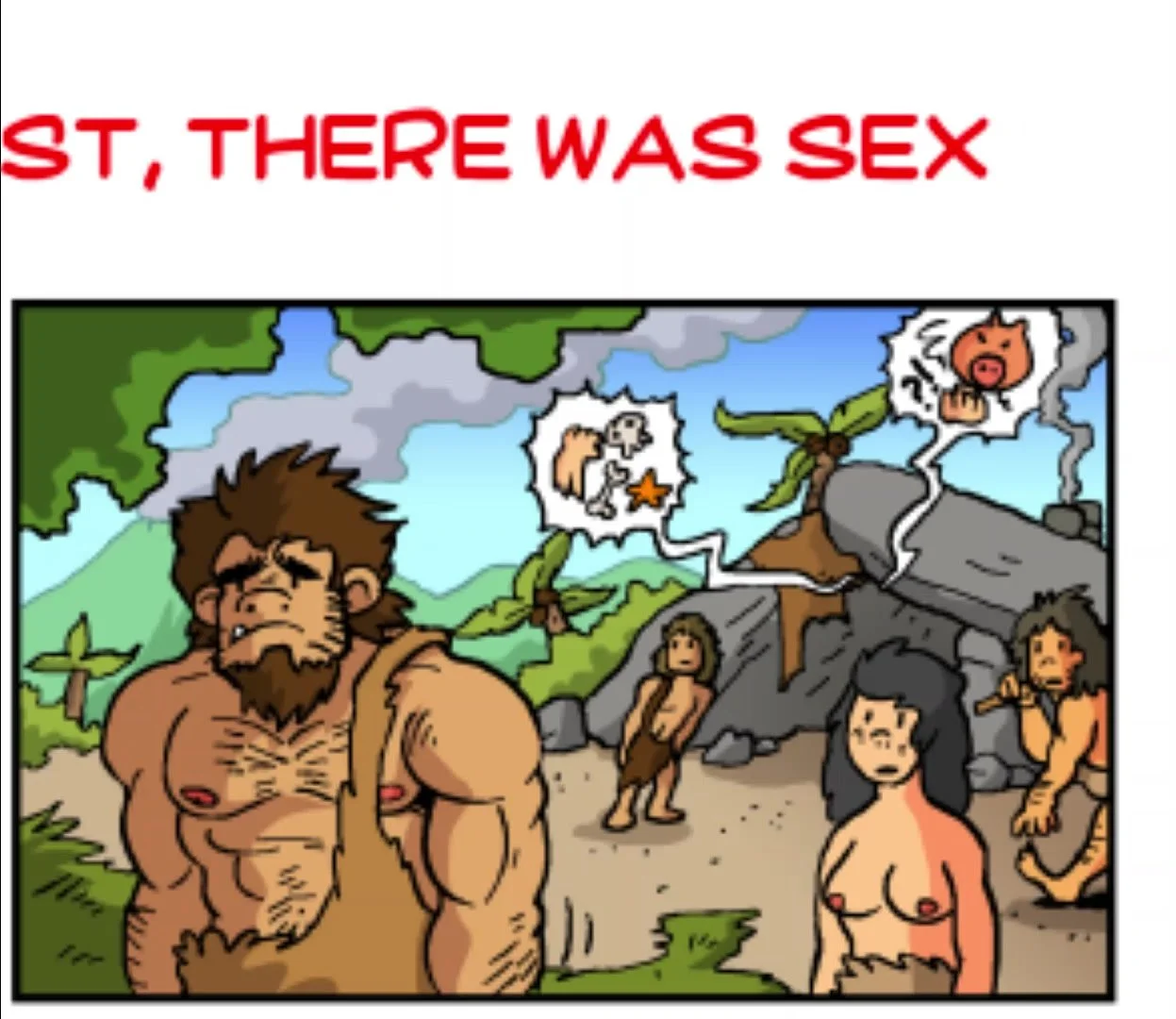 Caveman gay porn