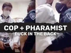 COPS getting piggy: PHARMACIST & POLICE MAN!â€¦ ThisVid.com