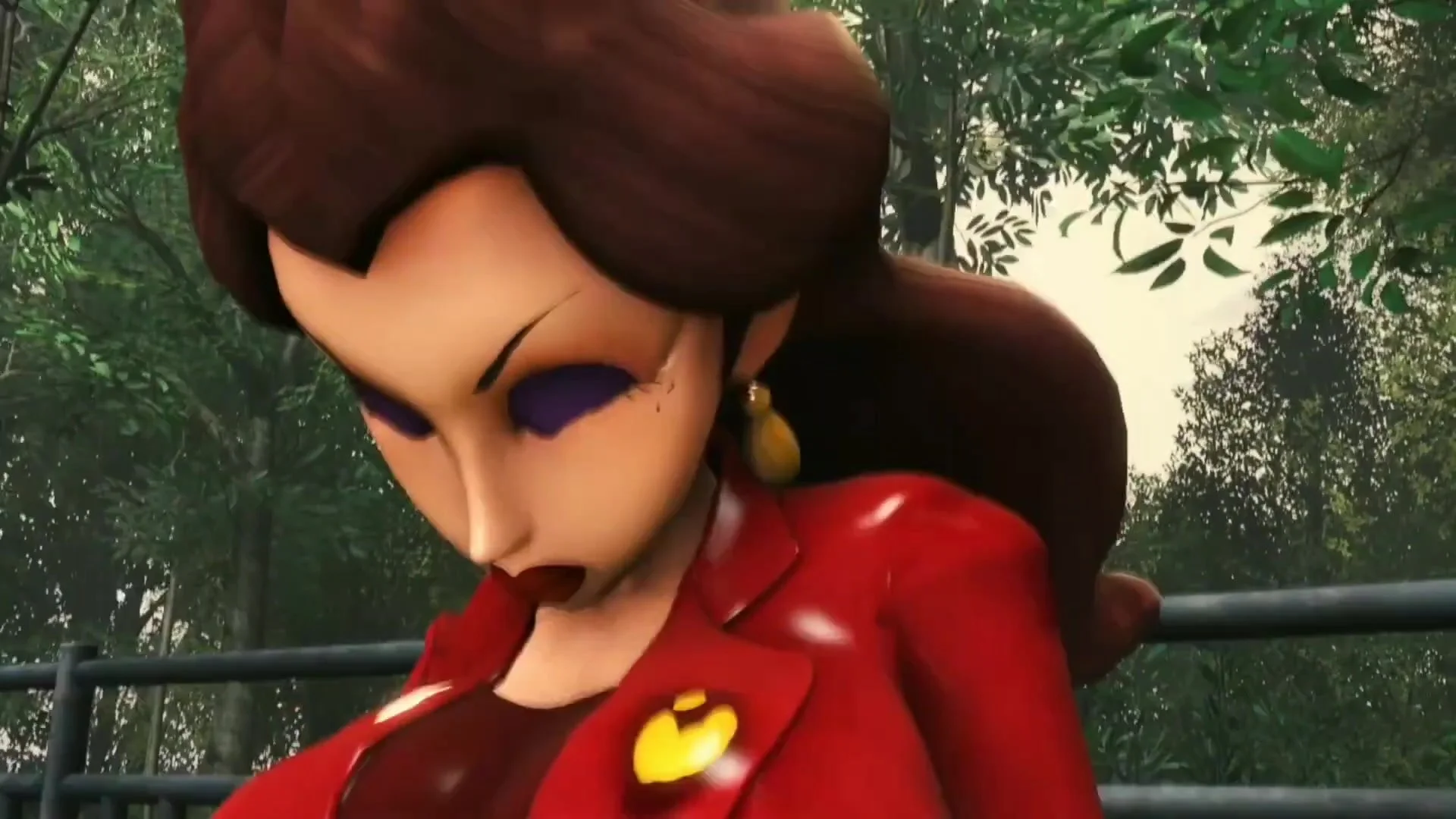 SFM Pauline Farting and Pooping - ThisVid.com
