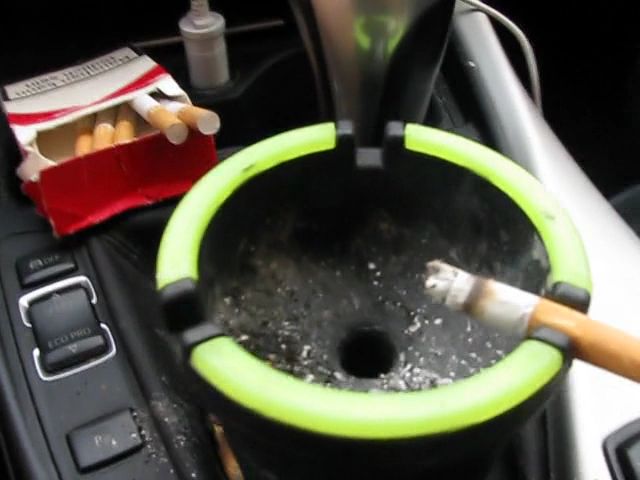Smoking in the car - video 2