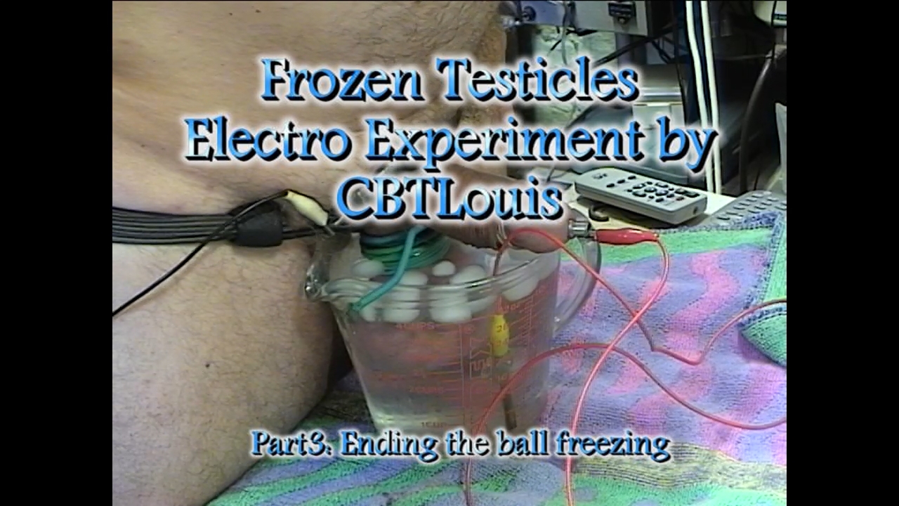 Frozen Testicles Electro Experiment Part3