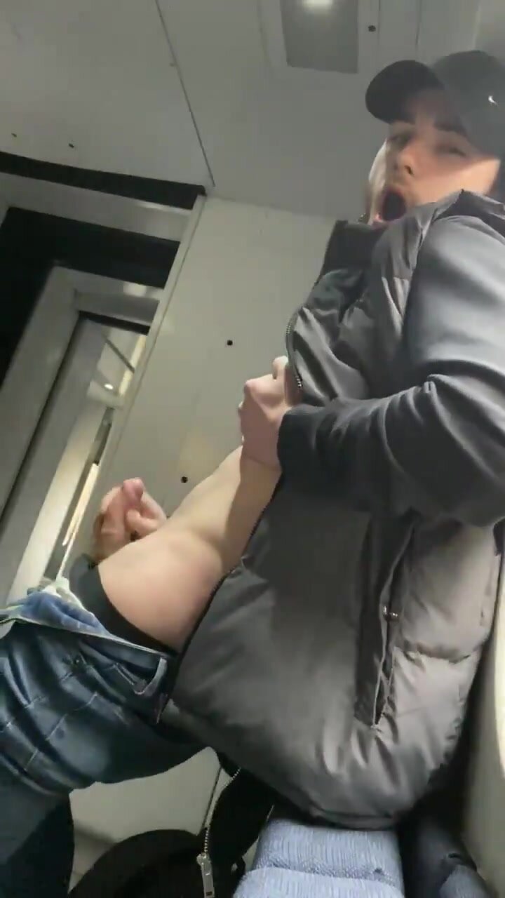 Twink plays on train