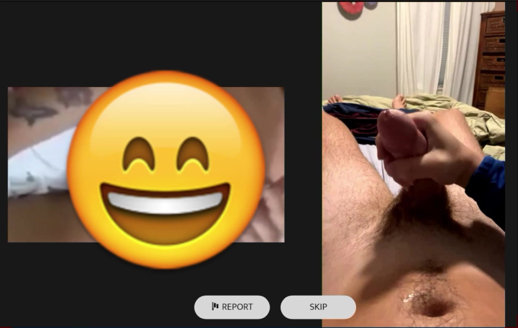 Str8 tricked on webcam