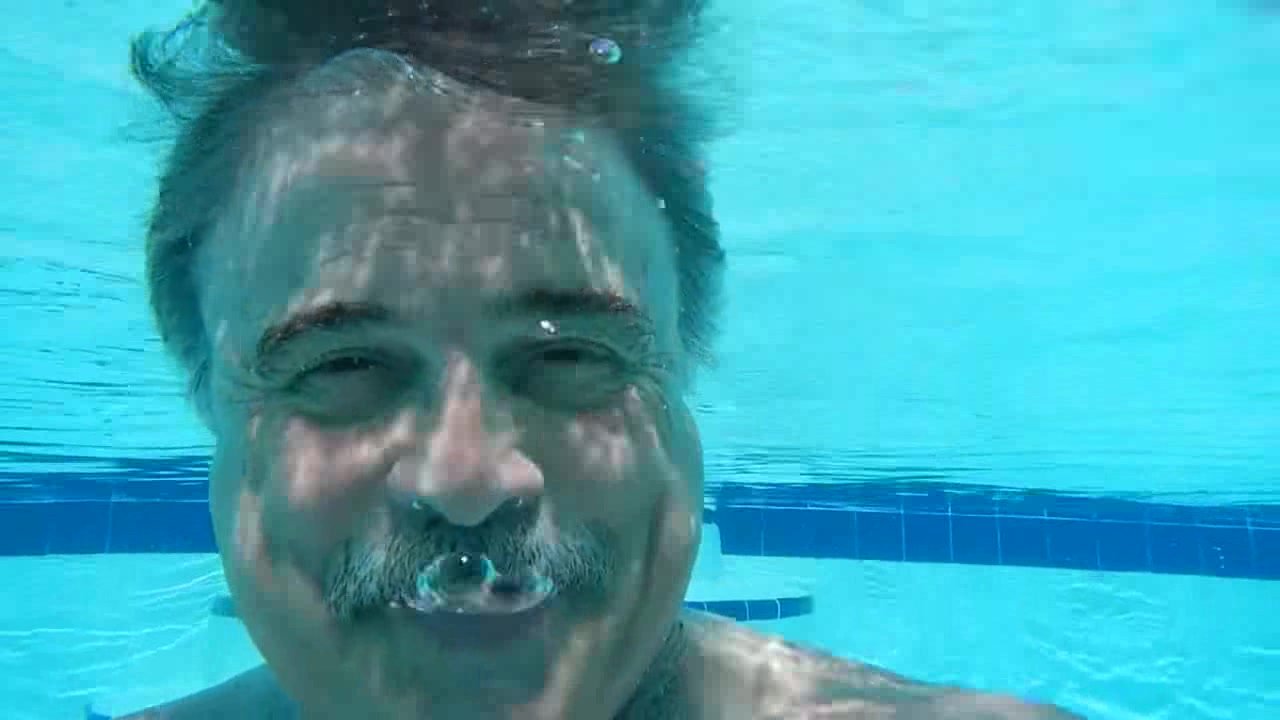 Underwater barefaced daddy