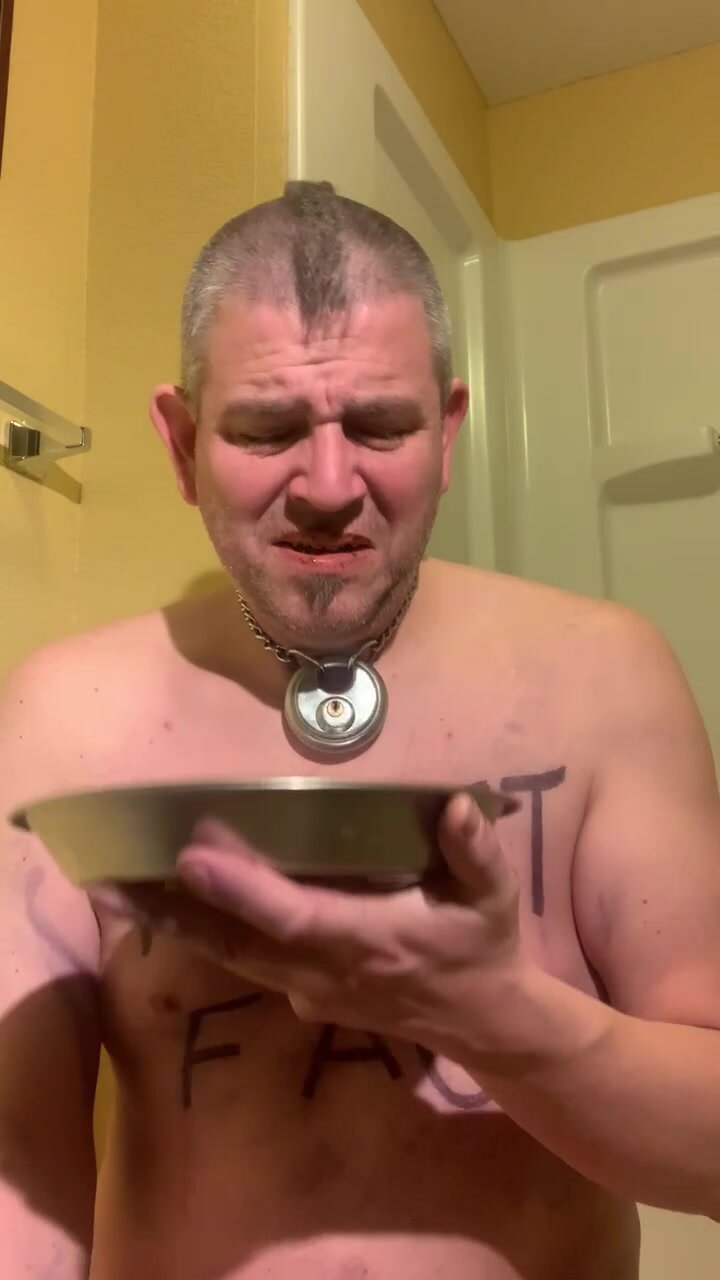 The Faggot Finally EATS