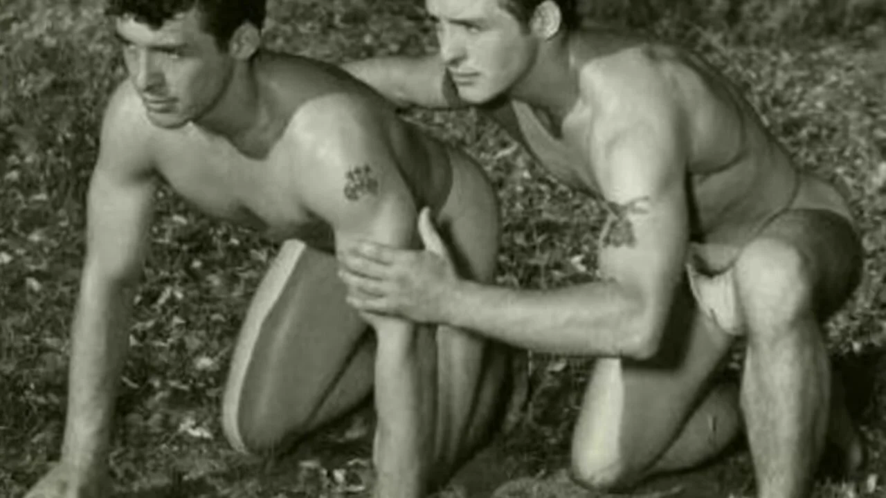 Twin Models - Vintage men: vintage - model twin brothers - ThisVid.com