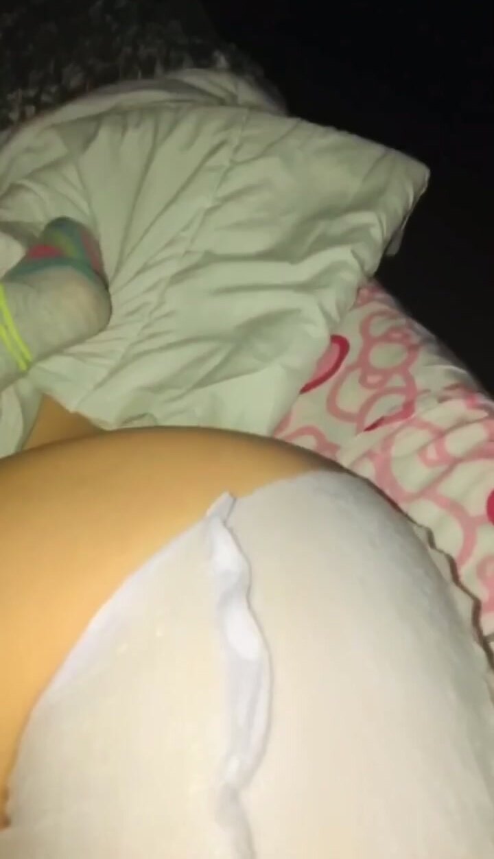 Age play/abdl teen touches herself