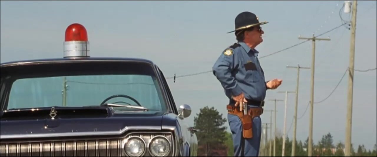 Handsome Sheriff KO'ed in the Highway