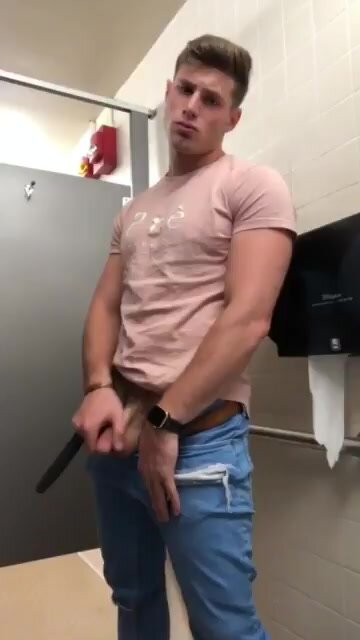 Busting in bathroom - video 2