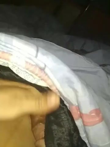 playing with his cock