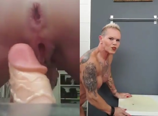 More Dirty Scat Whore:Tasting My Squirt after Morning Anal Dildo Ride