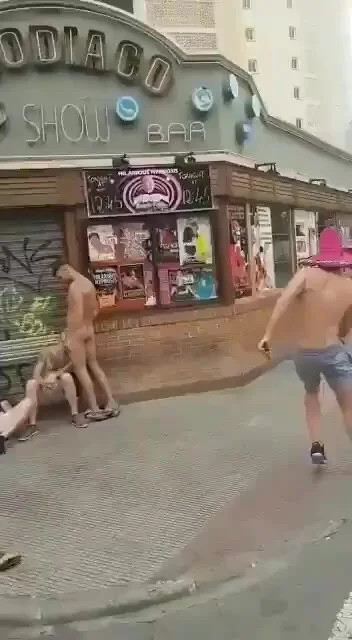 Str8 Guy Antics 150 Passed Out Drunk On Street Naked