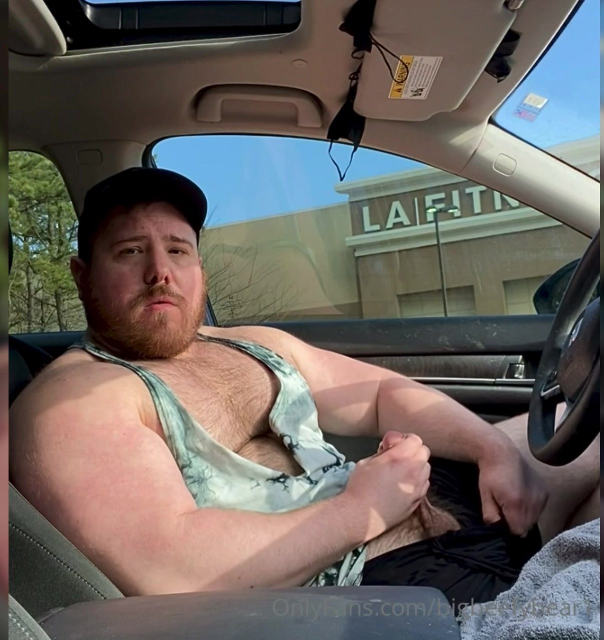 Bear car jo and cum