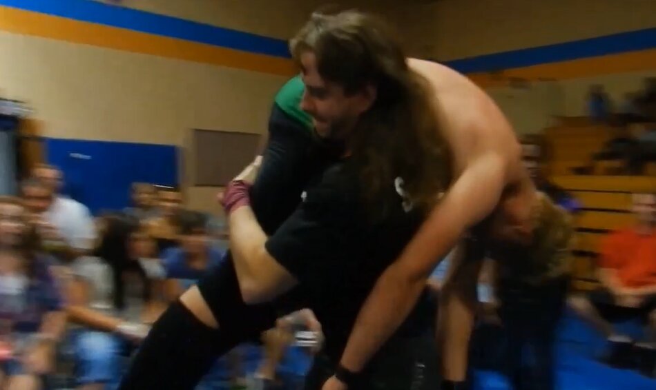 Wrestlers Carried From The Ring 4